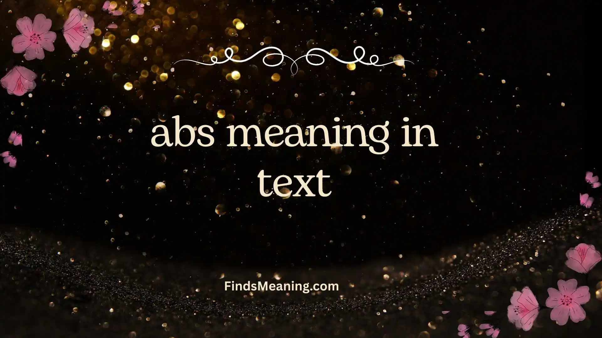 abs meaning in text