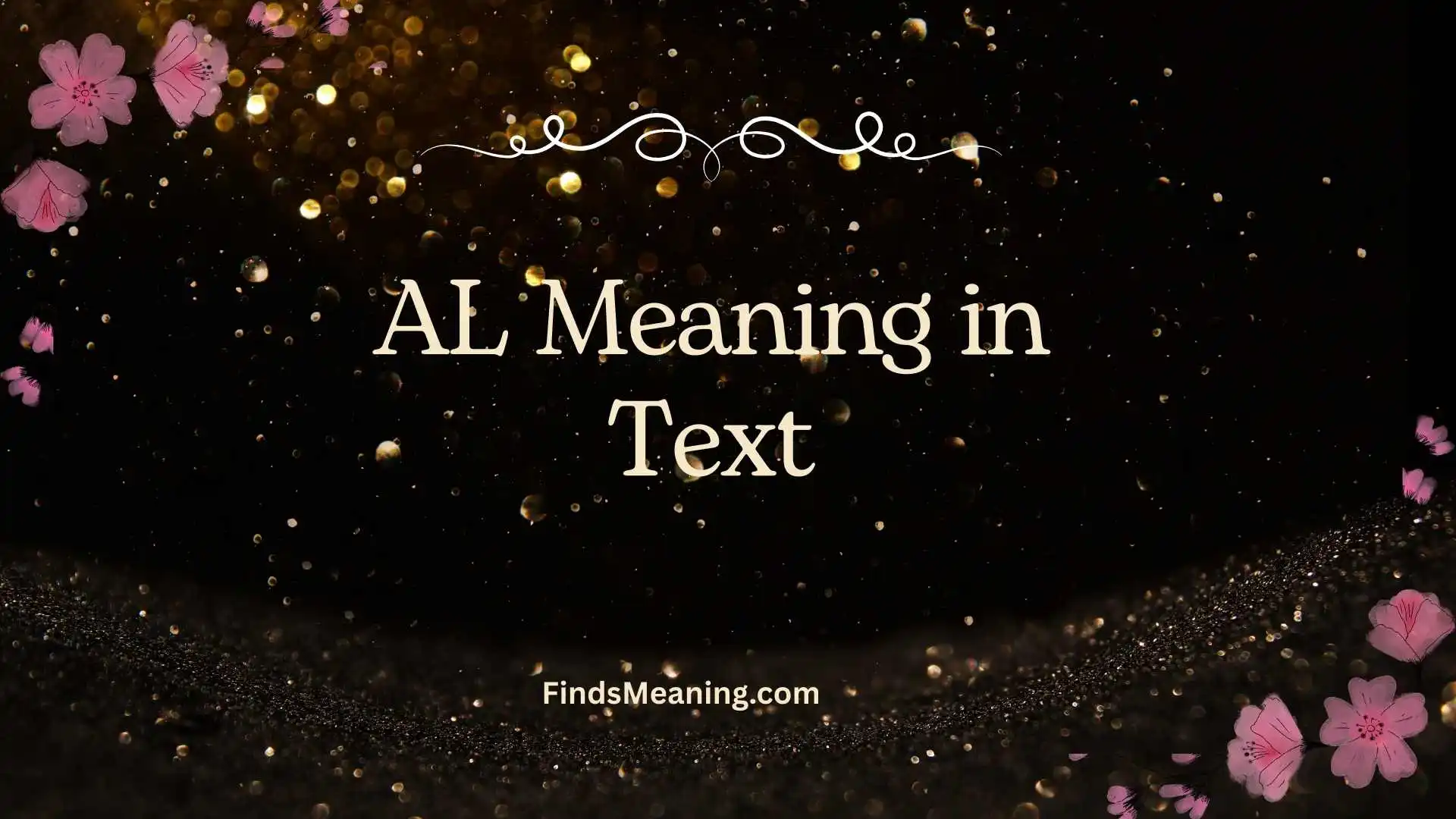 AL Meaning in Text