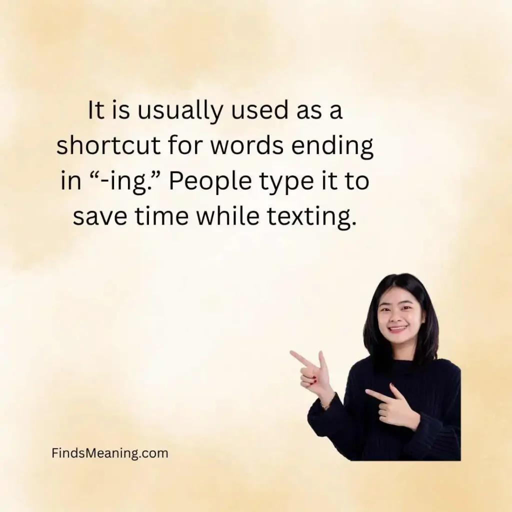 ING Full Form in Chat