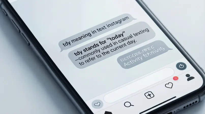 tdy meaning in text instagram