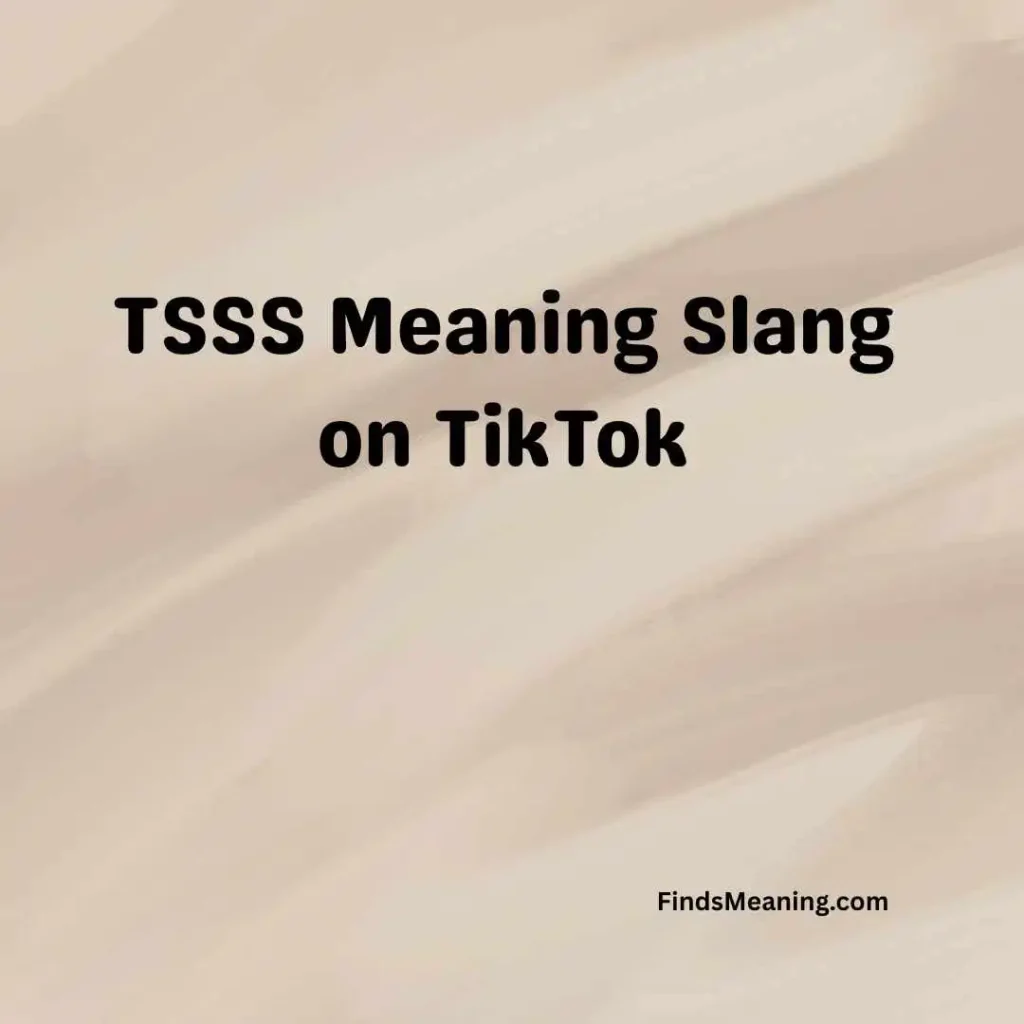 TSSS Meaning Slang on TikTok
