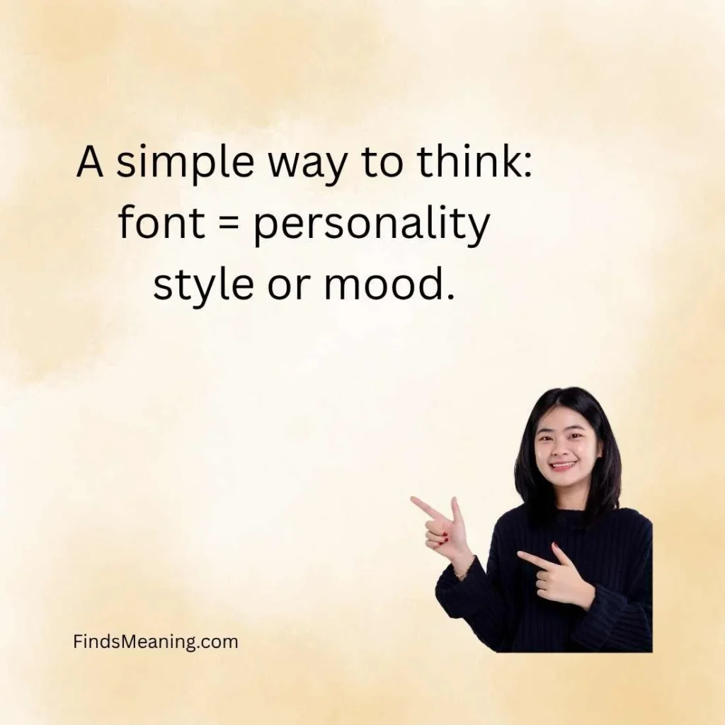 Font Meaning Slang