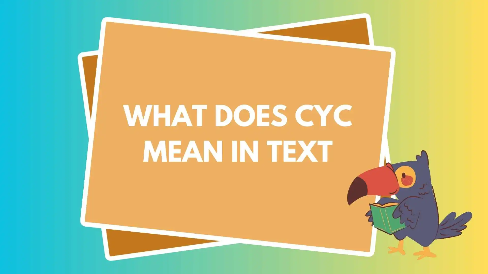 What Does CYC Mean in Text