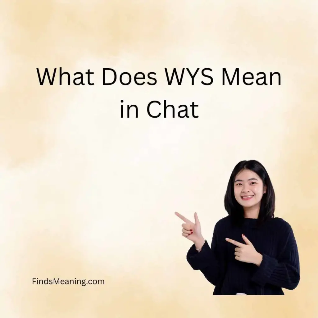 What Does WYS Mean in Chat