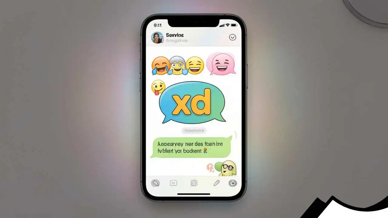 what does xd mean in text