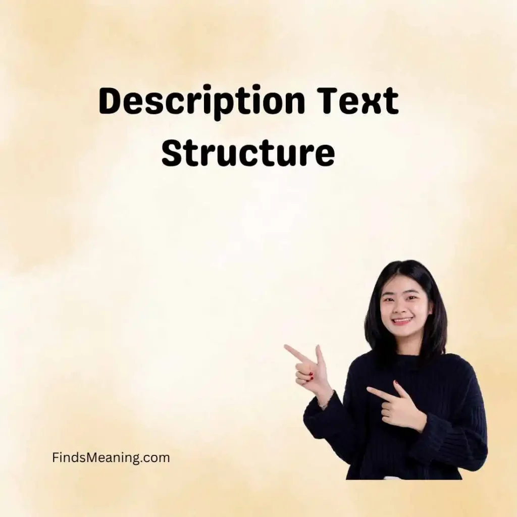 Description Text Structure
