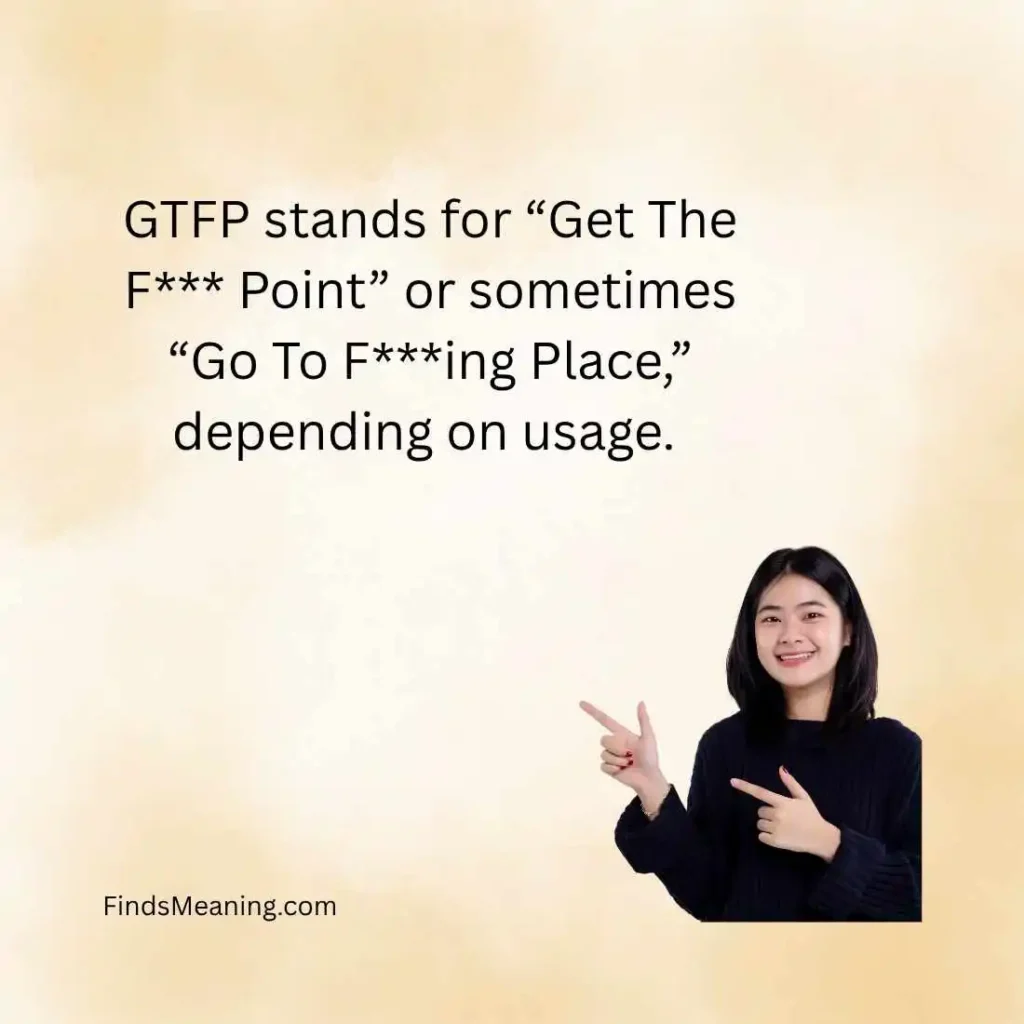 GTFP Meaning in Text