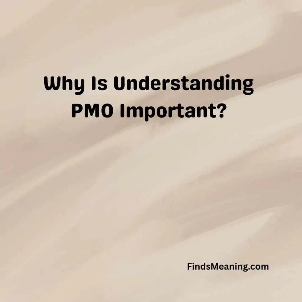 Why Is Understanding PMO Important