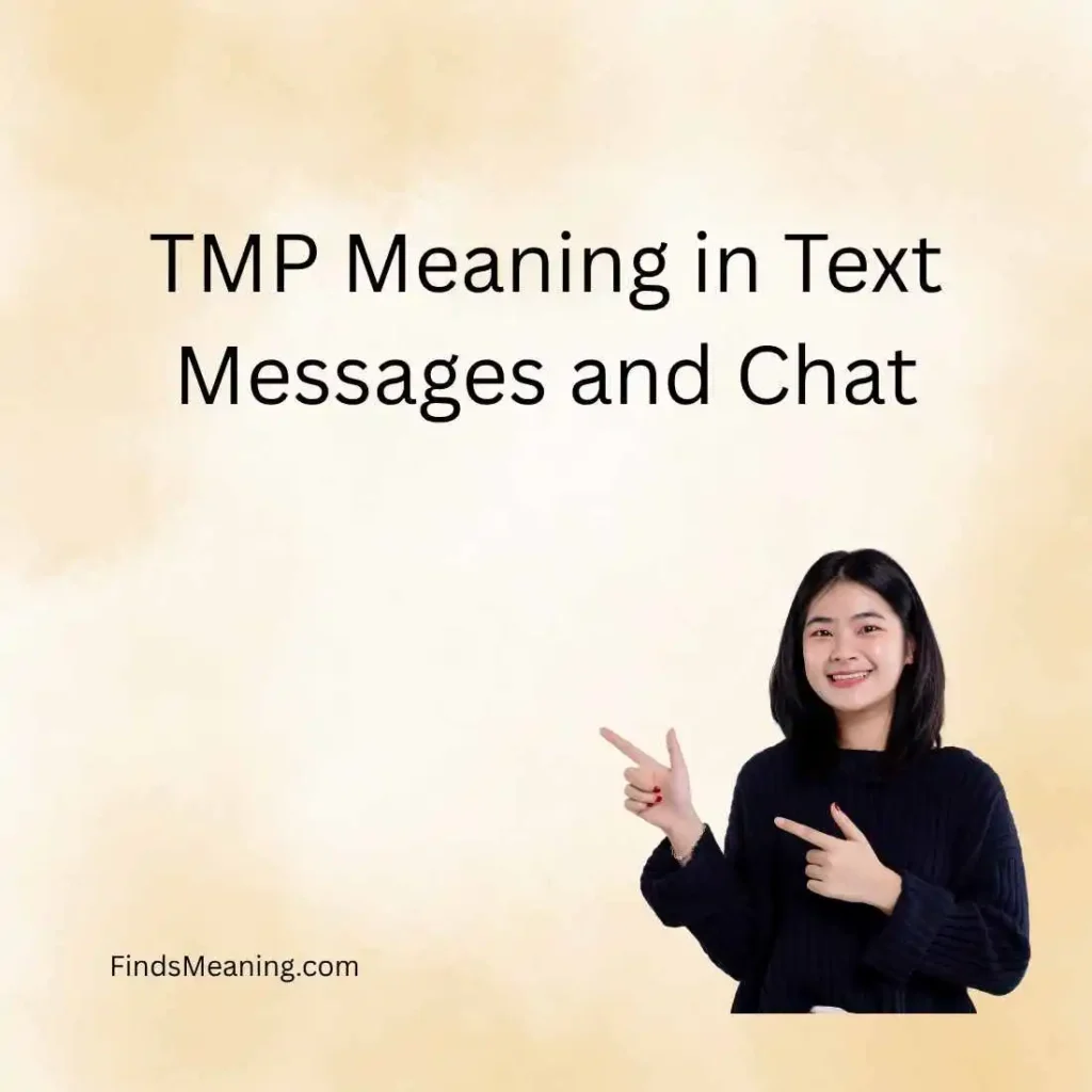 TMP Meaning in Text Messages and Chat