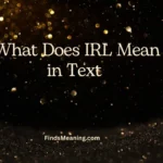 What Does IRL Mean in Text 