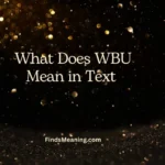 What Does WBU Mean in Text