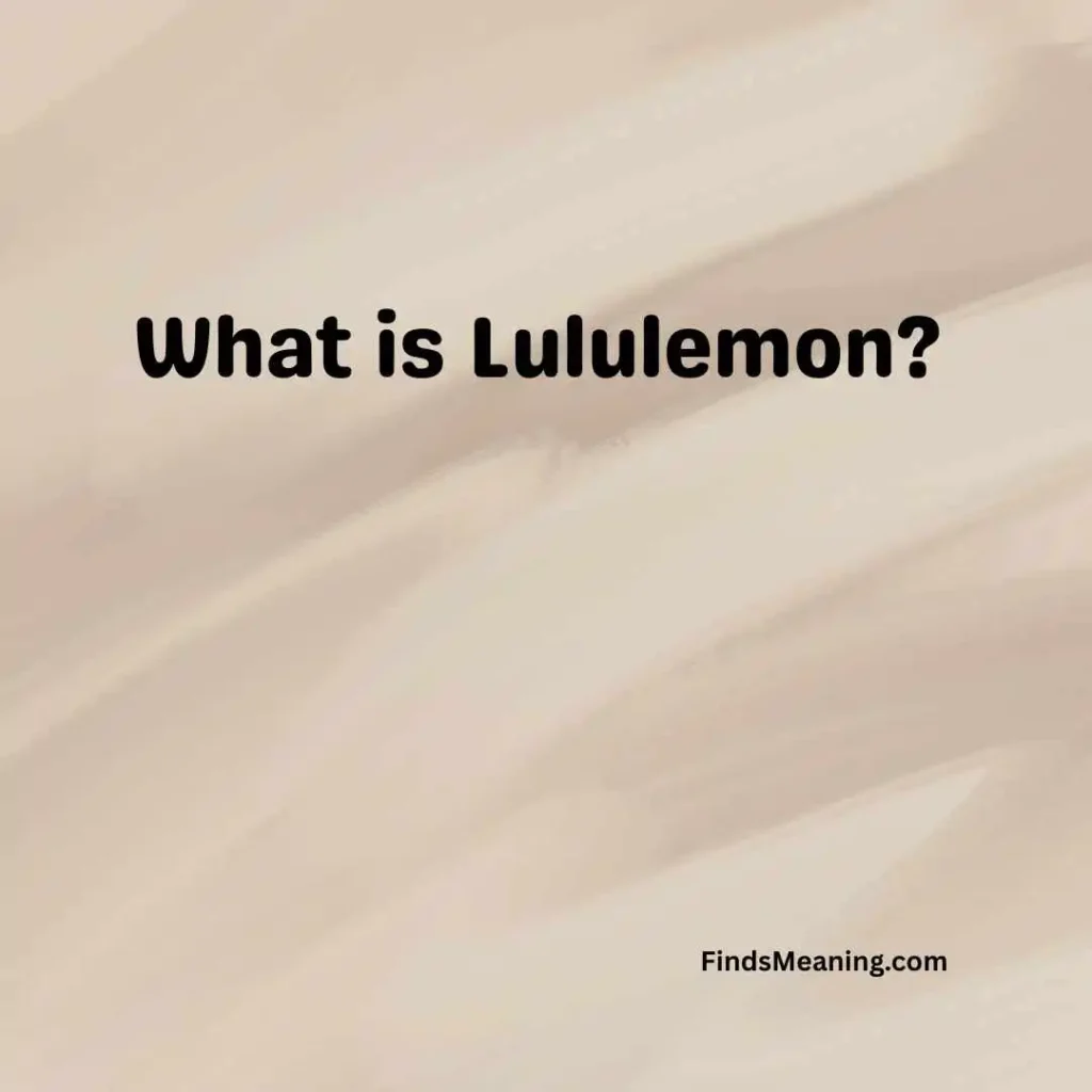 What is Lululemon