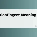 Contingent Meaning
