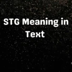 STG Meaning in Text 